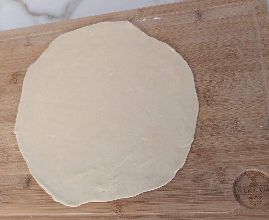 Pasta piadina tirata