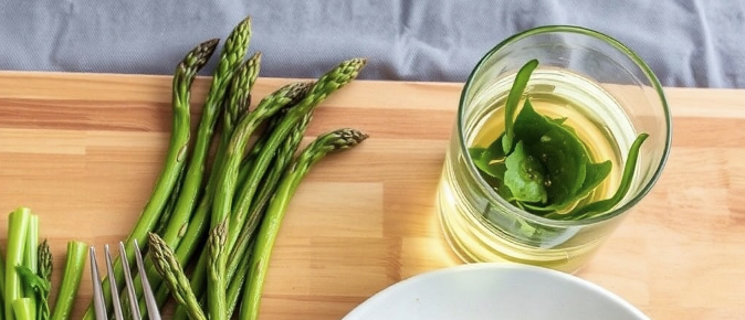 Risotto con gli asparagi ingredienti