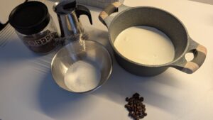 Panna cotta al caffè ingredienti