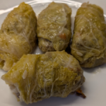 Verza ripiena riso e carne