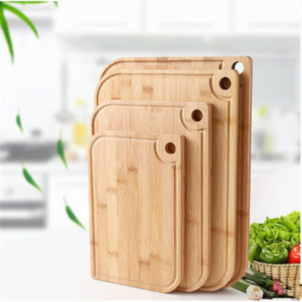 Tagliere in legno naturale - resistente, elegante e perfetto per cucina e mail prep