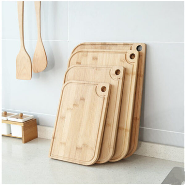 Tagliere in legno naturale - resistente, elegante e perfetto per cucina e mail prep