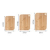 Tagliere in legno naturale - resistente, elegante e perfetto per cucina e mail prep