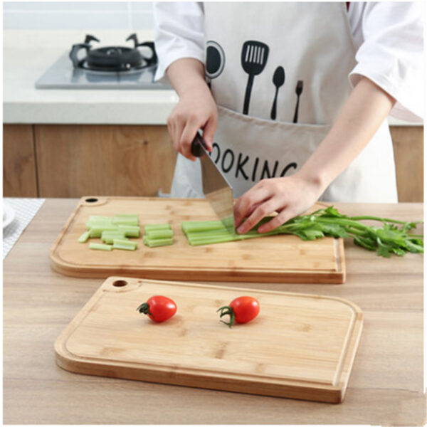 Tagliere in legno naturale - resistente, elegante e perfetto per cucina e mail prep